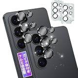 【アルミ合金製 2枚セット】 対応 Galaxy S26 Ultra 5G SC-53G SCG37 カメラフィルム 【貼り付けキット付き】 表面硬度9H 対応 Galaxy S26 Ultra レンズフィルム カメラ保護フィルム レンズ保護ガラスフィルム 露出オーバー防止 高透過率 簡単貼り付け FAMROLLS正規品 対応 ギャラクシーS26 Ultra 5G カメラカバー（ブラック）