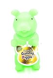 Animolds Green Glow In The Dark Squeeze Me Gummy Piggie