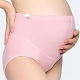 Là vestmon　マタニティショーツ 妊娠中ママランジェリー 妊婦下着 ハイウエスト下着 綿　弾性有り 柔らかい