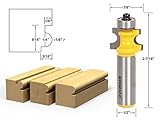 Yonico 13191 Bullnose Beading Router Bit 1/8r - 1/4 bead 1/2 Shank by Yonico