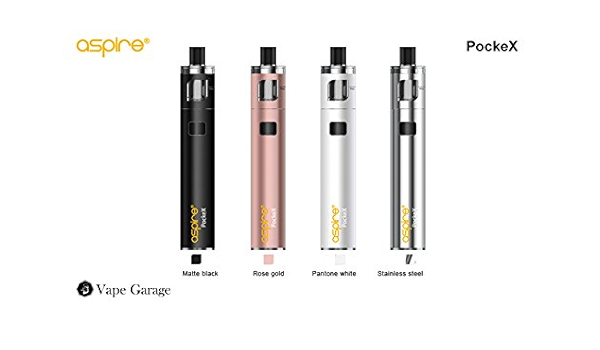 Amazon Aspire Pockex Pocket Aio 電子タバコ オールインワン スターターセット Vape ブラック アスパイア Aspire 電子たばこ