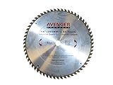 Avenger AV-14025 Combination cut saw Blade, 14-inch by 60 tooth, 1-inch arbor, C-3, ATB [並行輸入品]