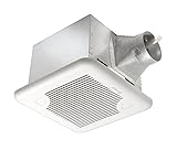 Delta Electronics SIG80D Breez Signature 80 CFM 8.7-watt Exhaust Fan with Dual Speed Control, White 