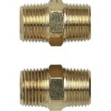 CAMPBELL HAUSFELD MP2136 2 Pack 3/8 Male Coupling by Campbell Hausfeld