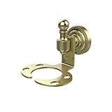 Allied Brass RD-26-SBR Retro Dot Collection Tumbler/Toothbrush Holder, Satin Brass [並行輸入品]