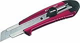 Tajima AC-701R Red Rock Hard Aluminist knife, Dial Lock with 3 Rock Hard blades [並行輸入品]
