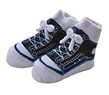 ベビーエンポリオ: SG スニーカー柄ソックス オーガンジーバッグ入り 0-9M #13610