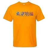 Men 's Top東京喰種トーキョーグールロゴソフトコットンショートスリーブTシャツ