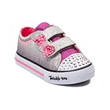 SKECHERS(スケッチャーズ)Toddler Twinkle Toes Athletic Shoe Silver 10 靴 スポーツシューズ [並行輸入品]