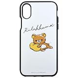 グルマンディーズ リラックマ IIIIfi+ (R) (イーフィット)iPhoneX (5.8インチ)対応ケース スケッチ grc-177a
