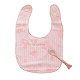 【LE CREUSET（ル・クルーゼ）】 ベビー スタイ＆スプーン ギフトセット ピンク 950099-43