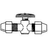 Zurn Pex QV401 1/2" Female x 1/2" Male Valve [並行輸入品]