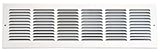 Speedi-Grille SG-246 RAG 24-Inch by 6-Inch White Return Air Vent Grille with Fixed Blades by Speedi-