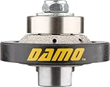 3/16 Bevel Diamond Hand Profiler / Router Bits with 5/8-11 Thread for Countertops by DAMO