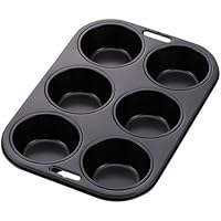 パール金属(PEARL METAL) マフィン型 プレート 6個取り ハイクリーンコート EEスイーツ D-4838
