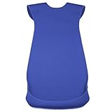 Care Designs PRO80 tabard style clothes protector / adult bib (Large, Blue) by Care Designs