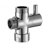 Shower Diverter Valve Column to Handheld Hose for Exposed Shower