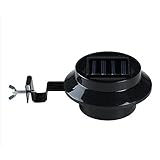 Yiteng ソーラーパワーLEDランプ ウォールマウント光センサ 屋根 庭のドア 入り口 屋外用