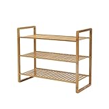 YNN 3層バンブーシューズマルチレイヤー防塵ストレージラックの組み合わせ多機能棚リビングルームの寝室廊下の玄関