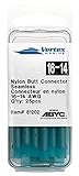 Butt Connector Marine Grade - Nylon Insulated - A81202 - 16-14 AWG - 25 Pack [並行輸入品]