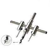 Hommy サークルカッター，直径30ミリメートル、120ミリメートル調節可能な穴、電気円　掘削