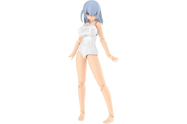 壽屋(KOTOBUKIYA) フレームアームズ・ガール ミヅキ School Swimsuits ホワイトVer. 全高約151mm ノンスケール プラモデル