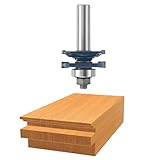 Bosch 85626M Ogee Stile Assembly, 3/4 and 7/8 THK Wood, 1-5/8-Inch Diameter, 1/2-Inch Shank, 43/64-I