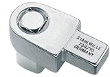 Stahlwille 734/20 Square Drive Insert Tool, 1/2" Drive, 18mm Height, 27mm Width, Size 20 [並行輸入品]