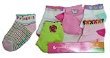 goldbug カラフルソックス フラワープリンセス ショート 6足セット 2-4歳 90974