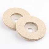 5枚入り フェルト バフ 研磨ホイール 80mm 研磨パッド研磨ディスク 金属用鏡面 仕上げ 加工 研磨