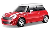 Bburago ミニクーパー ミニカー 1/43 MINI COOPER S 2008 (レッド) [並行輸入品]