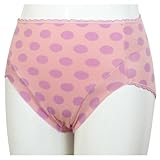 ネトゥル ベア天竺ドット柄産後サポートショーツ M ピーチ 1864