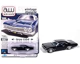 autoworld 1/64 シボレー インパラ SS 1965 ダークブルー Chevry Impala SS Danube Blue ミニカー [並行輸入品]