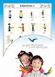 Adjectives Flash Cards in English for ESL/EFL Teaching - Set 1 - 英語フラッシュカード、絵カード、子供, 反対の, 形容詞