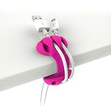 ボビーノ デスクケーブルクリップ ピンク 4992831869672