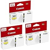 Canon キヤノン 5130C001 インクタンク BCI-301Y イエロー 3本セット