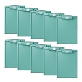 コクヨ クリップボード H A4 短辺とじ 緑 10枚セット ﾖﾊ-H78GX10