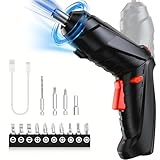 電動ドライバー 小型 ピストル型＆ペン型・4N.m・16点セット 電動ドリルドライバー USB充電式
