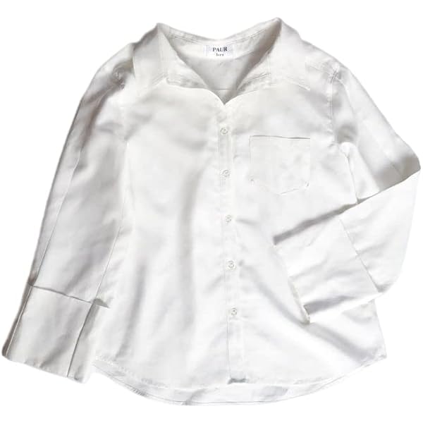 ジーフォア ゴルフ レディース ストライプシャツ フリル付き