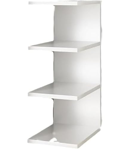 Amazon.co.jp: 本の陳列台 本棚の緑の棚を立てるMDF 14格子書棚