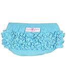 Ruffle Butts【ラッフルバッツ】　Ocean Blue Woven RuffleButt　(12カ月～18カ月) [RB0008-12-18m]