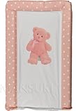 Baby Changing Mat Padded Luxurious Comfortable My First Teddy (Pink) by MANSURI