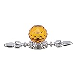 BEE&BLUE ドアハンドル クリスタル 引き出し ハンドル ガラスキャビネット プルノブプレート 食器棚引き出し 家具 ノブプルハンドル キャビネット 取っ手　手すり ダイヤモンド形状