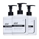 HIX (ヒックス) メンズ スカルプ シャンプー（3本セット） 高密度泡 ボリュームアップ アデノシン 製薬メーカー共同開発 250mL hx00200003