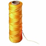 Bon 81-207 500-Feet No.15 Mason's Twisted Nylon Line, Yellow [並行輸入品]