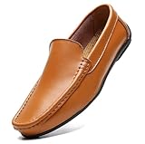 [シェリーラヴ] メンズ ドライビングシューズ ビジネスシューズ 本革 ローファー スリッポン モカシンカジュアル 軽量 デッキシューズ