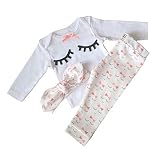 Yilaku PANTS ベビー・ガールズ カラー: ホワイト