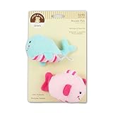 Child of Mine Seaside Pals Bath Set - Sponge & Squirter - Blue and Pink [並行輸入品]