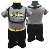 BATMAN バットマン ベビー ボディスーツレギンス 上下3点セット 6/9ヶ月
