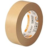 セキスイ クラフトテープ 45mm巾×50m ダンボール色 5巻入 No.500
